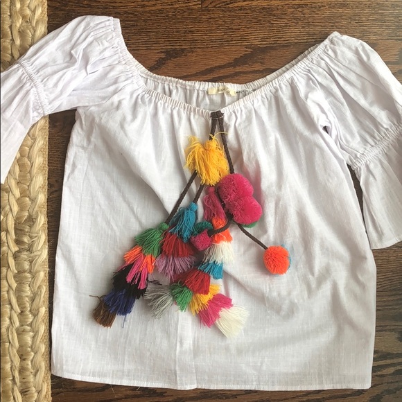 White off the shoulder top - Picture 1 of 1